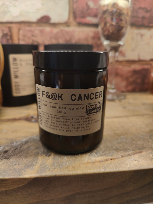 F&@K CANCER -  all profit will be donated to cancer research UK / Macmillan