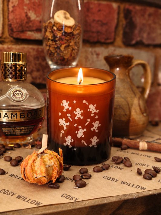 Gingerbread Candle