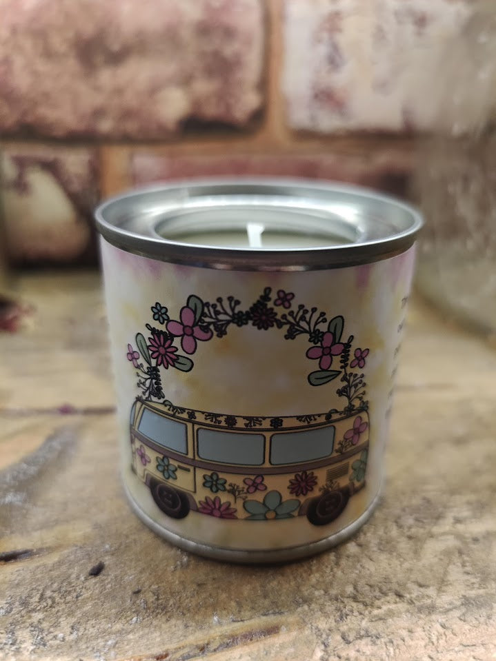 Retro Campervan Candle