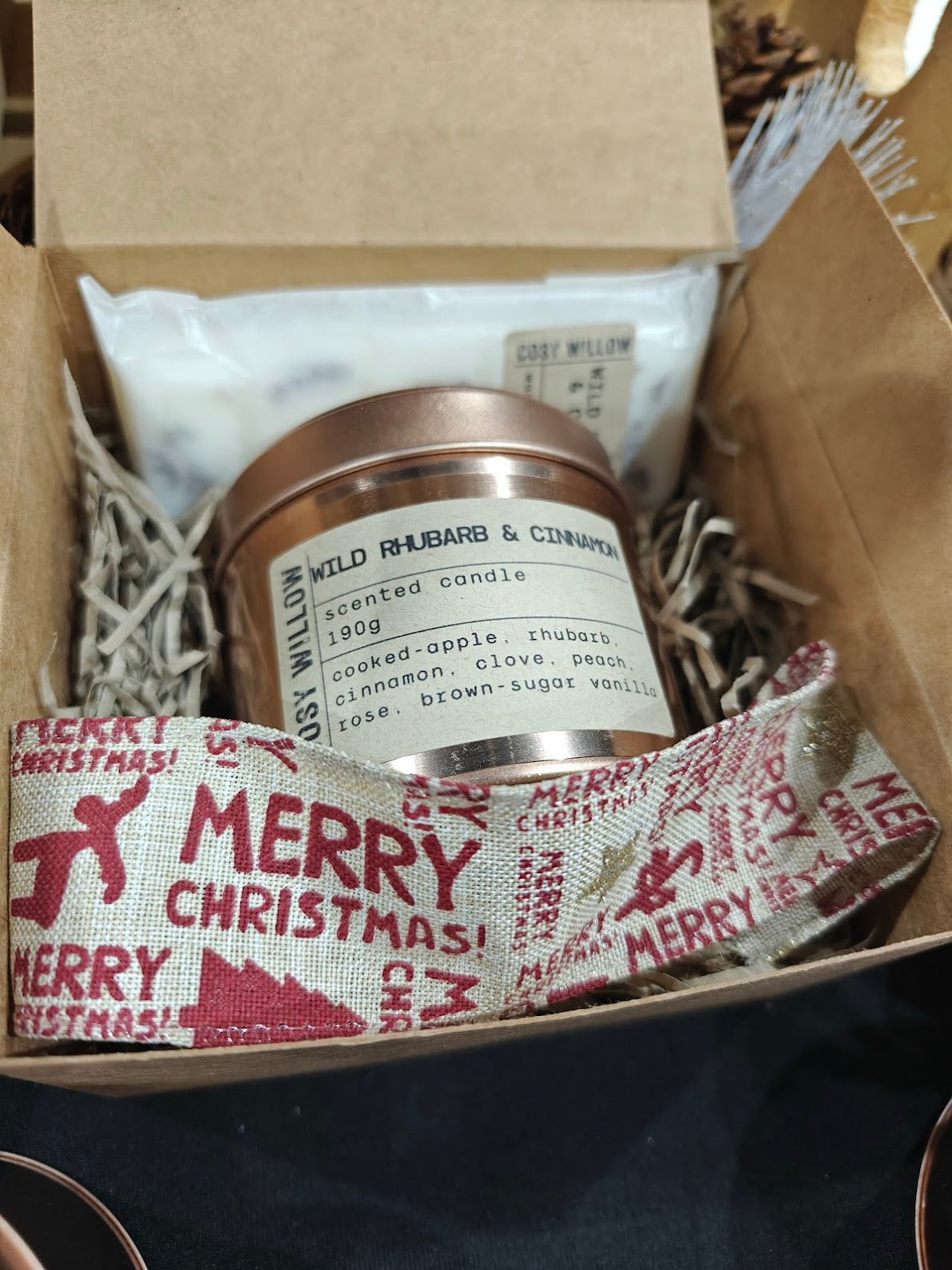 Wild Rhubarb & Cinnamon Xmas Gift Box